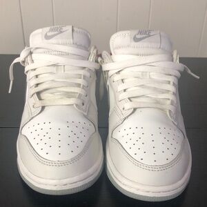 Nike Dunk Low Retro WHITE PURE PLATINUM SIZE 6.5